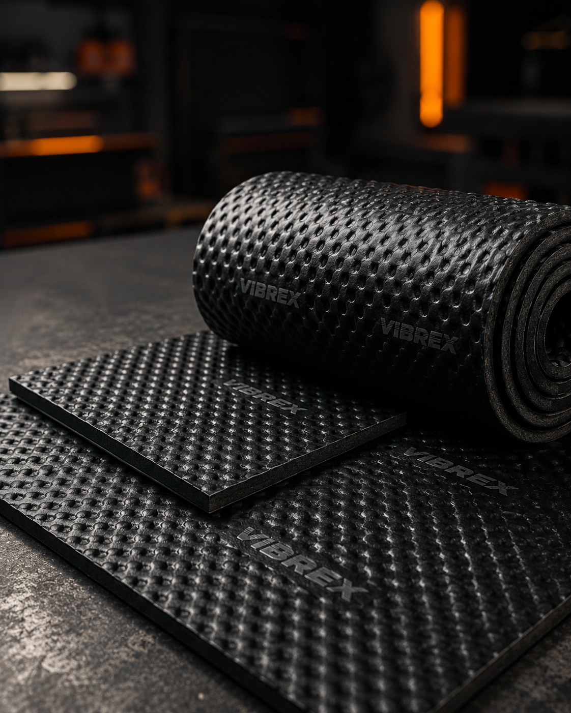 Vibrex Dämmmaterial als Produktfoto